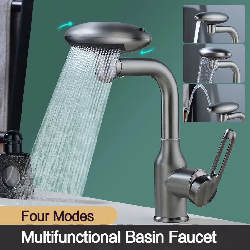 Multi Functional Waterfall Basin Faucet
