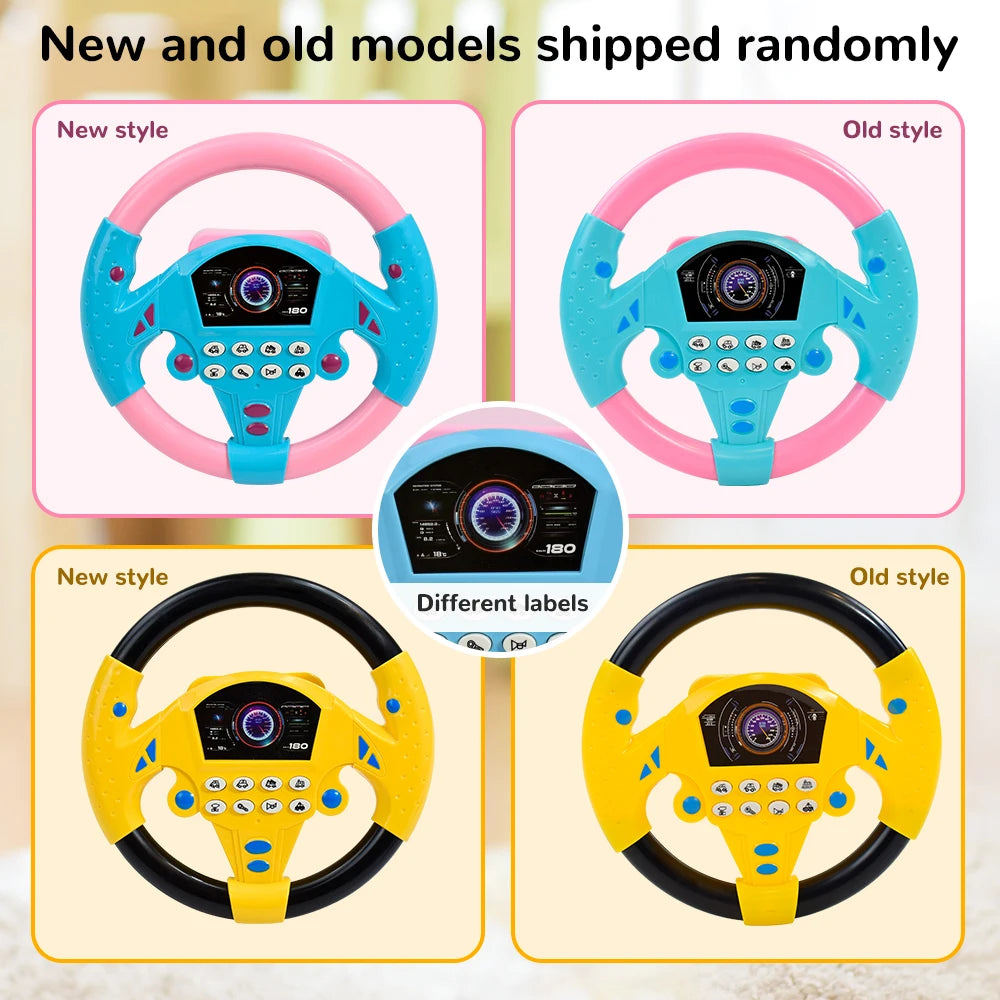 Kids Interactive Racing Steering Wheel Toy
