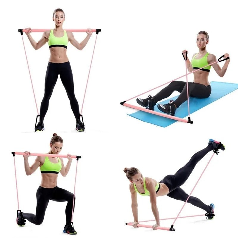 Multifunctional Elastic Pilates Bar