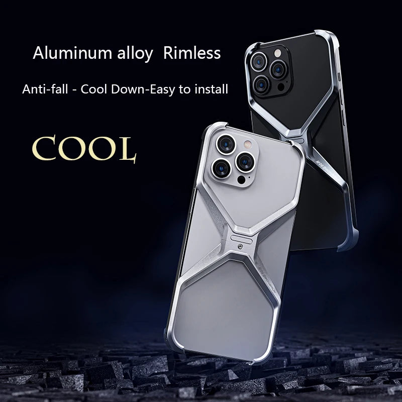 Detachable Metal Cool Alloy IPhone Case