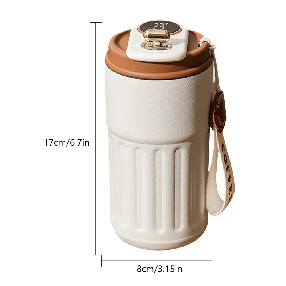 Smart Temperature Monitoring Coffee Cup