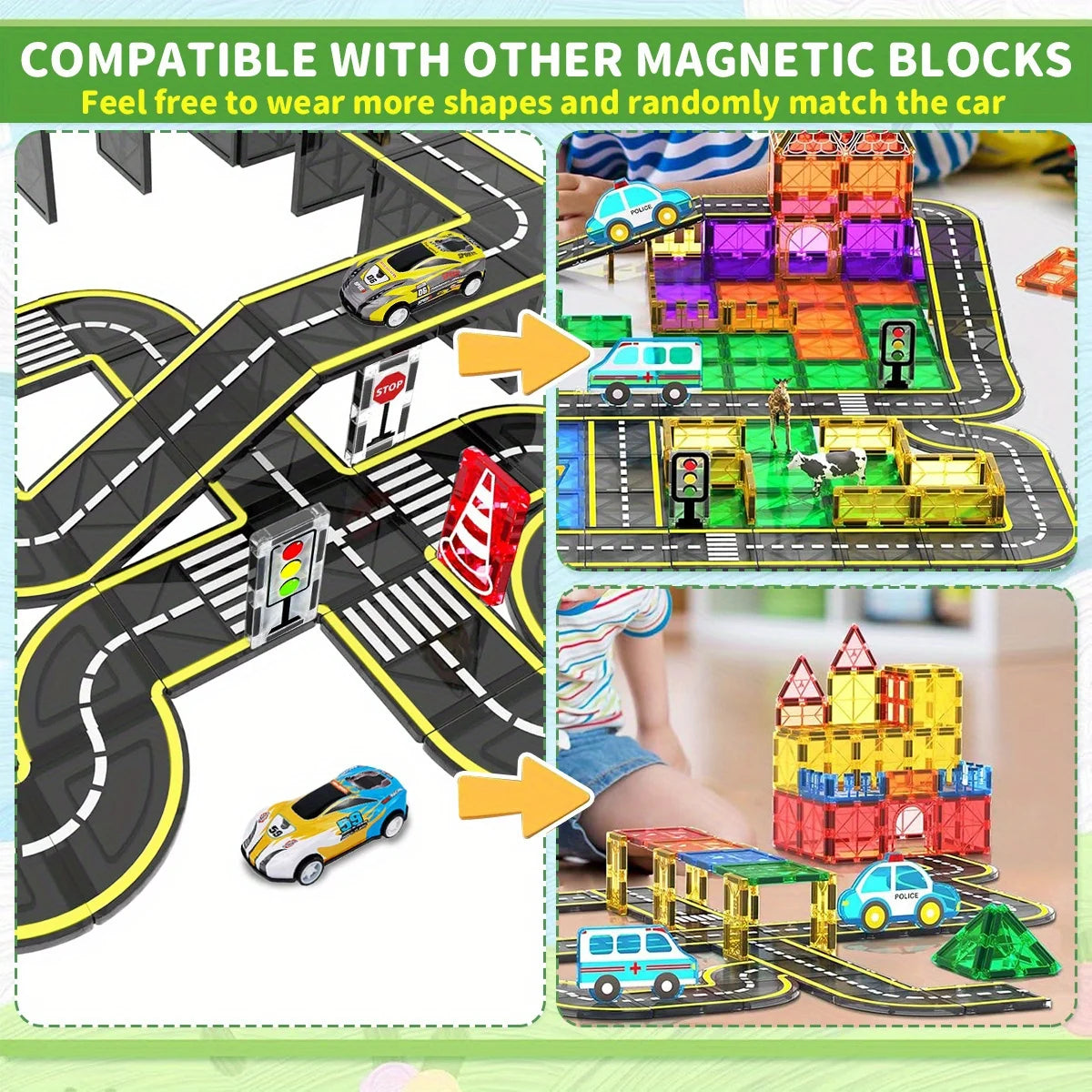 Magnetic Track Construction Kit