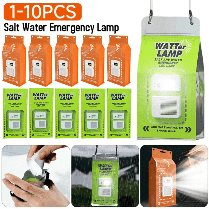 LED Salt Water Lamp