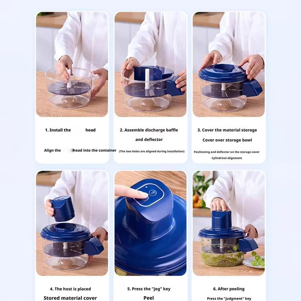 Electric Fruits Skin Peeler