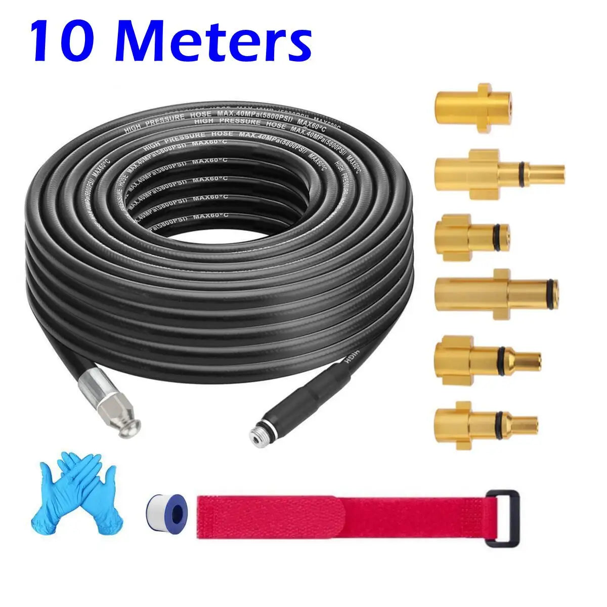 High Pressure Drainage Cleaning Kit