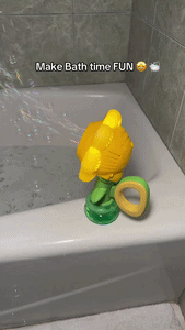 Automatic Sunflower Bubble Machine Toy