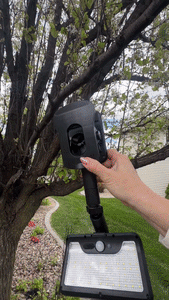 Solar Powered Clip-on Light