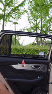 Automatic Retractable Car Window Sunshade Curtain