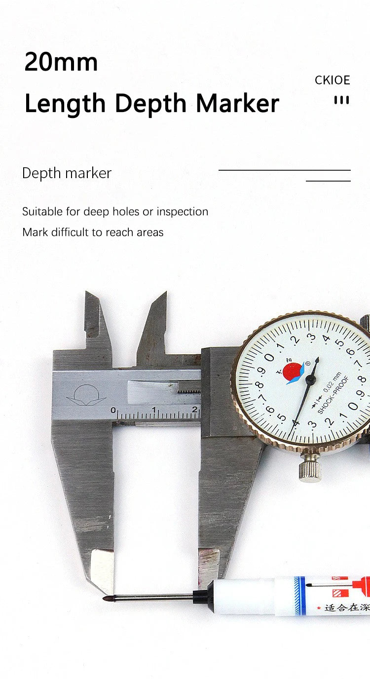 Long-Nib Precision Markers