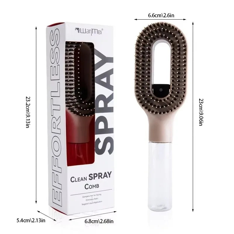 2-in-1 Multi-functional Spray Hair Brush