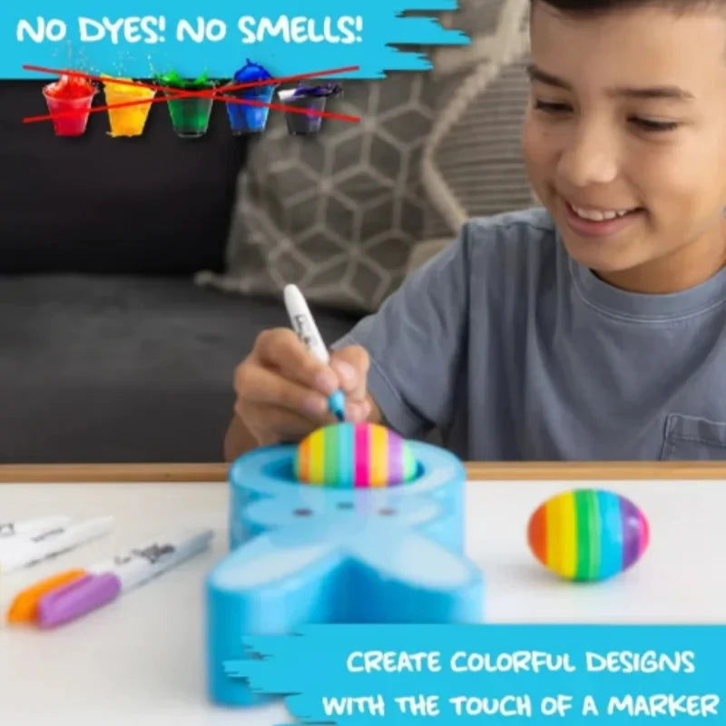 Creative Easter Egg Decorating Spinner