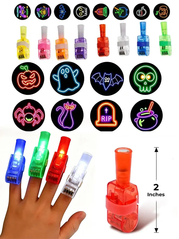LED Finger Projector Lights