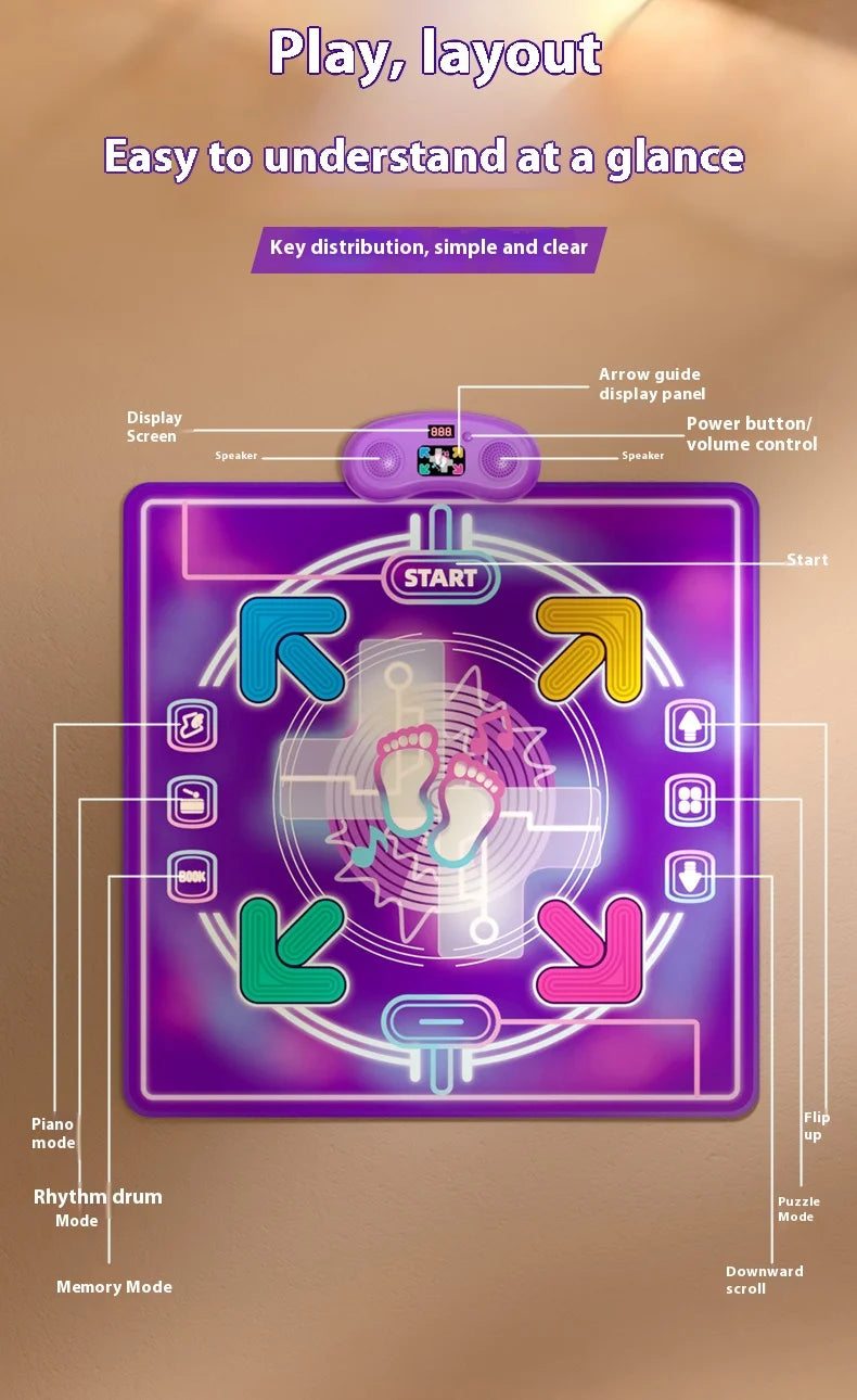 Kids Interactive Floor Music Mat