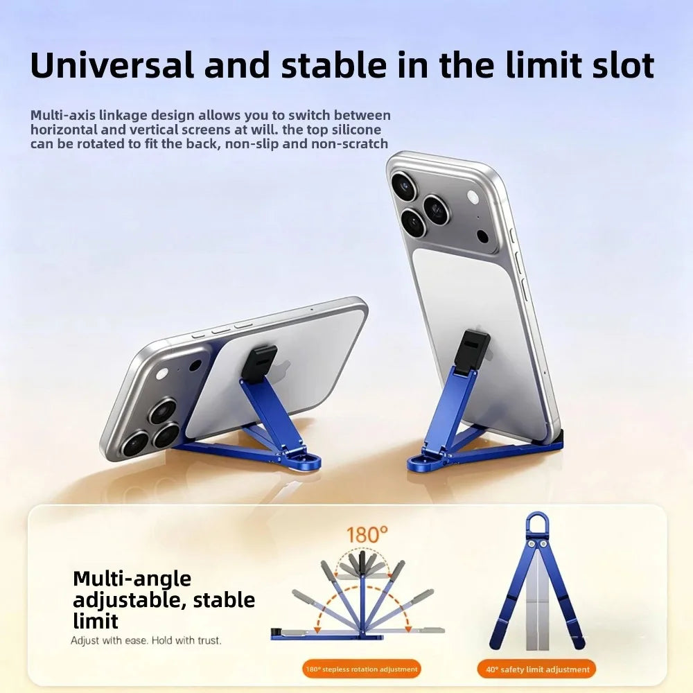 Mini Foldable Keychain Mobile Stand