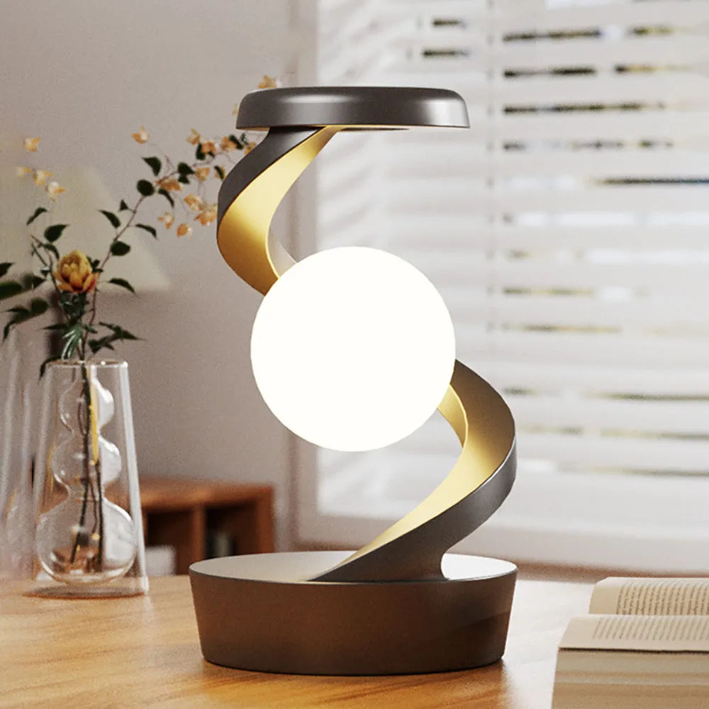Spiral LED Ambient Table Lamp
