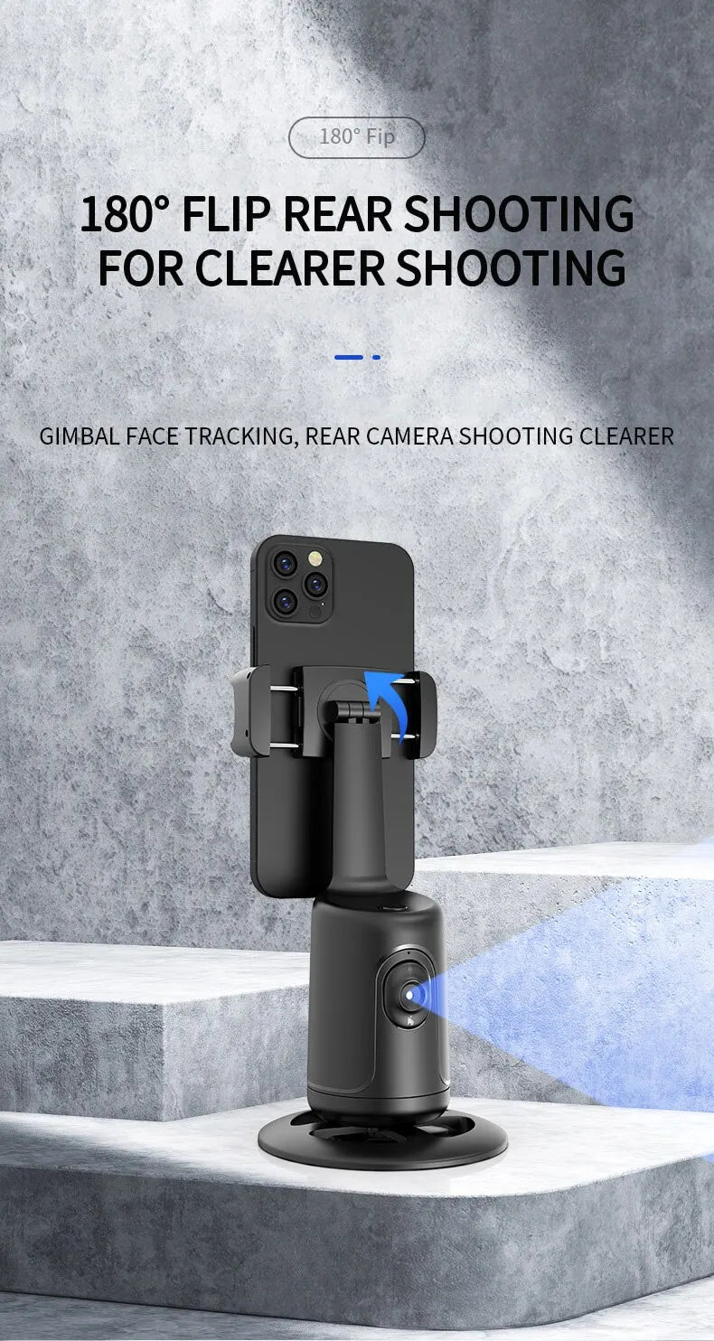 Smart Face Recognition Auto Tracking Phone Holder