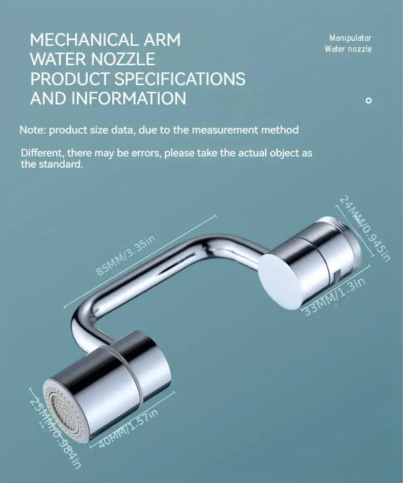 Rotatable Multifunctional Extension Faucet
