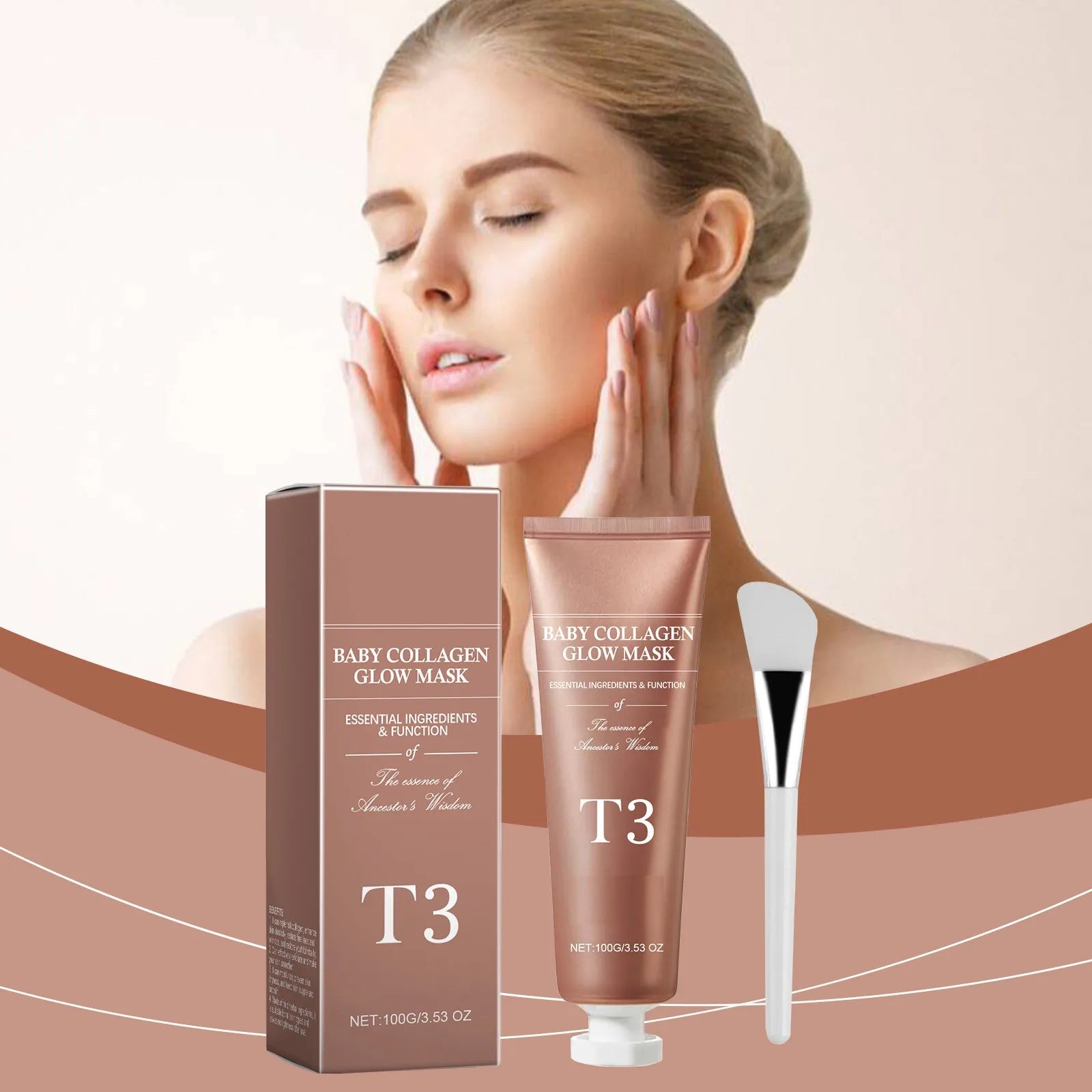 Korean Glass Skin Collagen Glow Mask