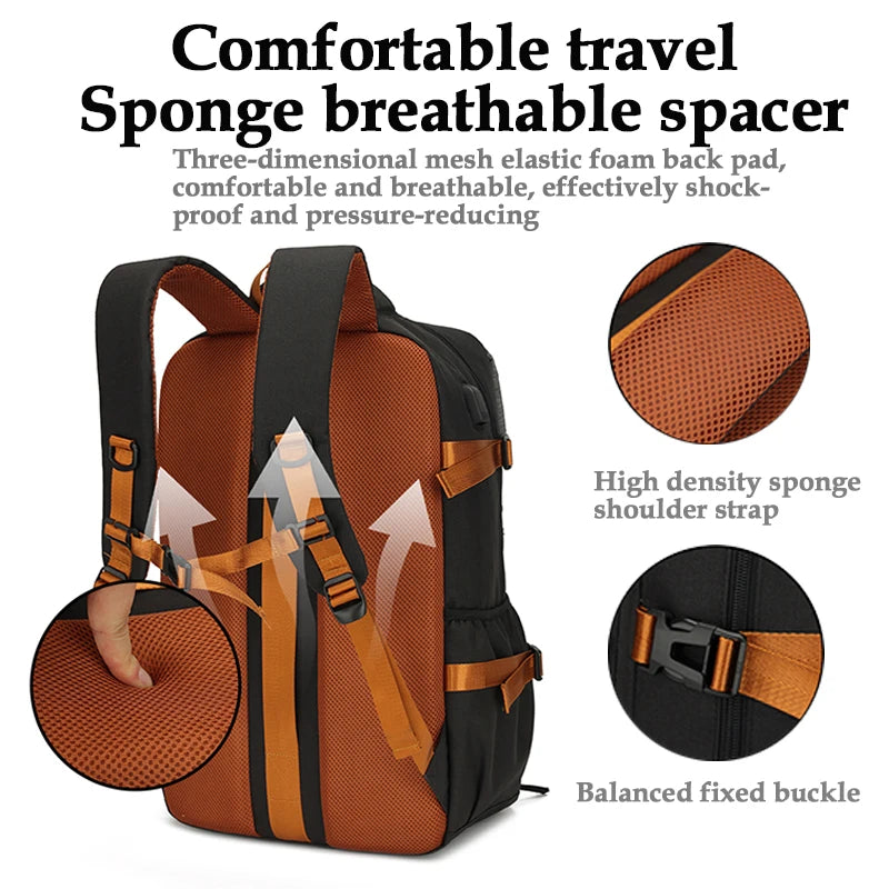 Waterproof Backpack with Shoe Compartment