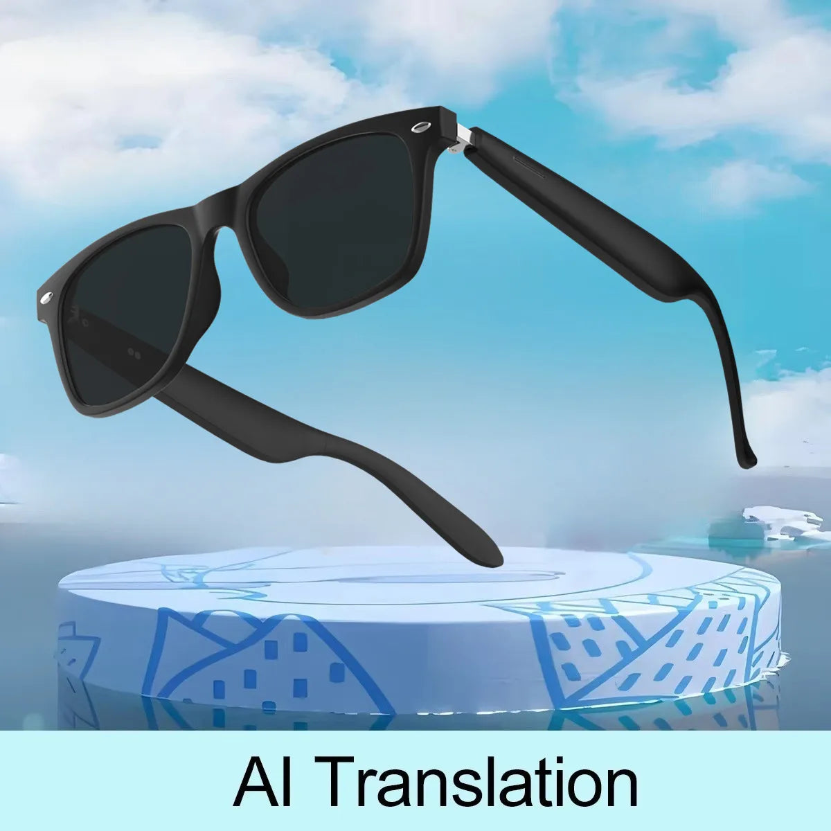Smart AI Translation Sunglasses