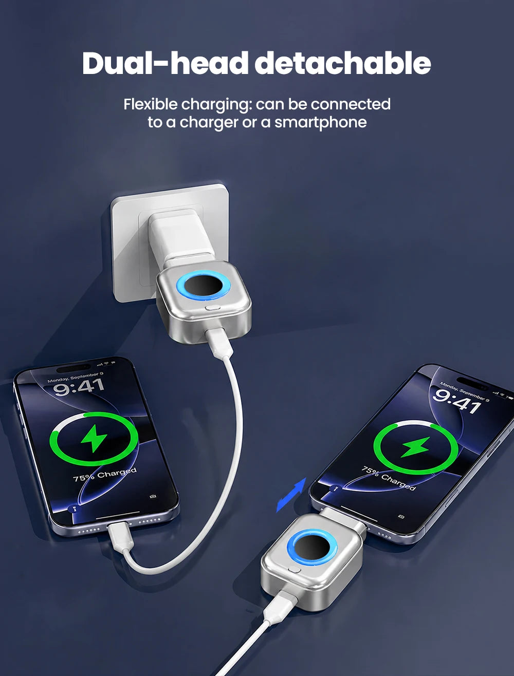 Type-C Auto Cut-Off Charging Adapter