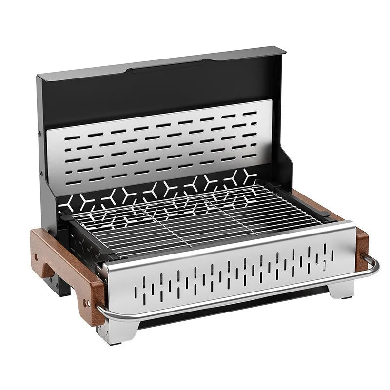 Multifunctional Foldable Charcoal Grill