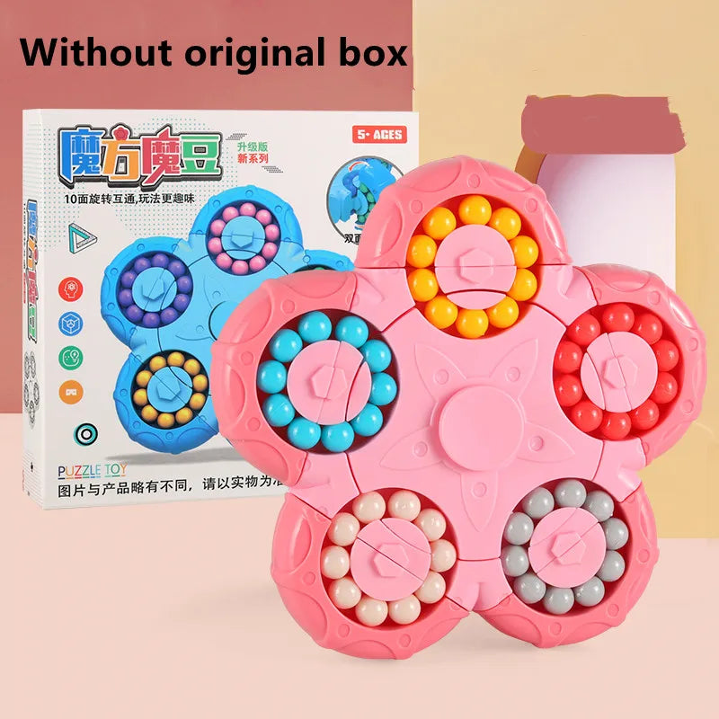 Colorful Rotating Bead Fidget Toy For Kids
