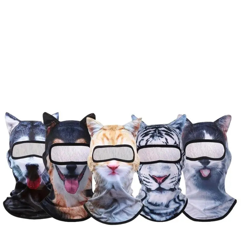 Funny Animal Hooded Face Mask