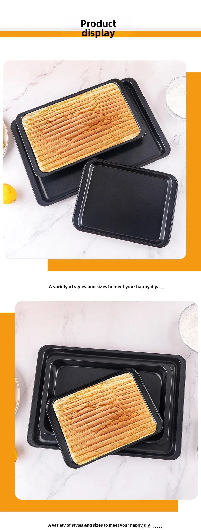 Nonstick Carbon Steel Baking Tray