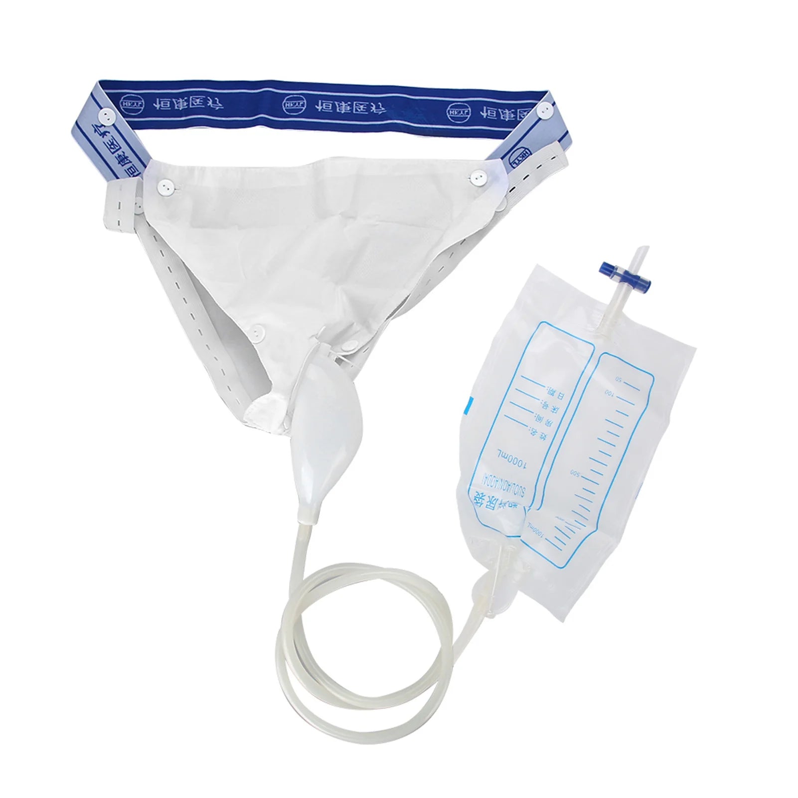 Silicone Adults Urine Collector with Catheter Bag