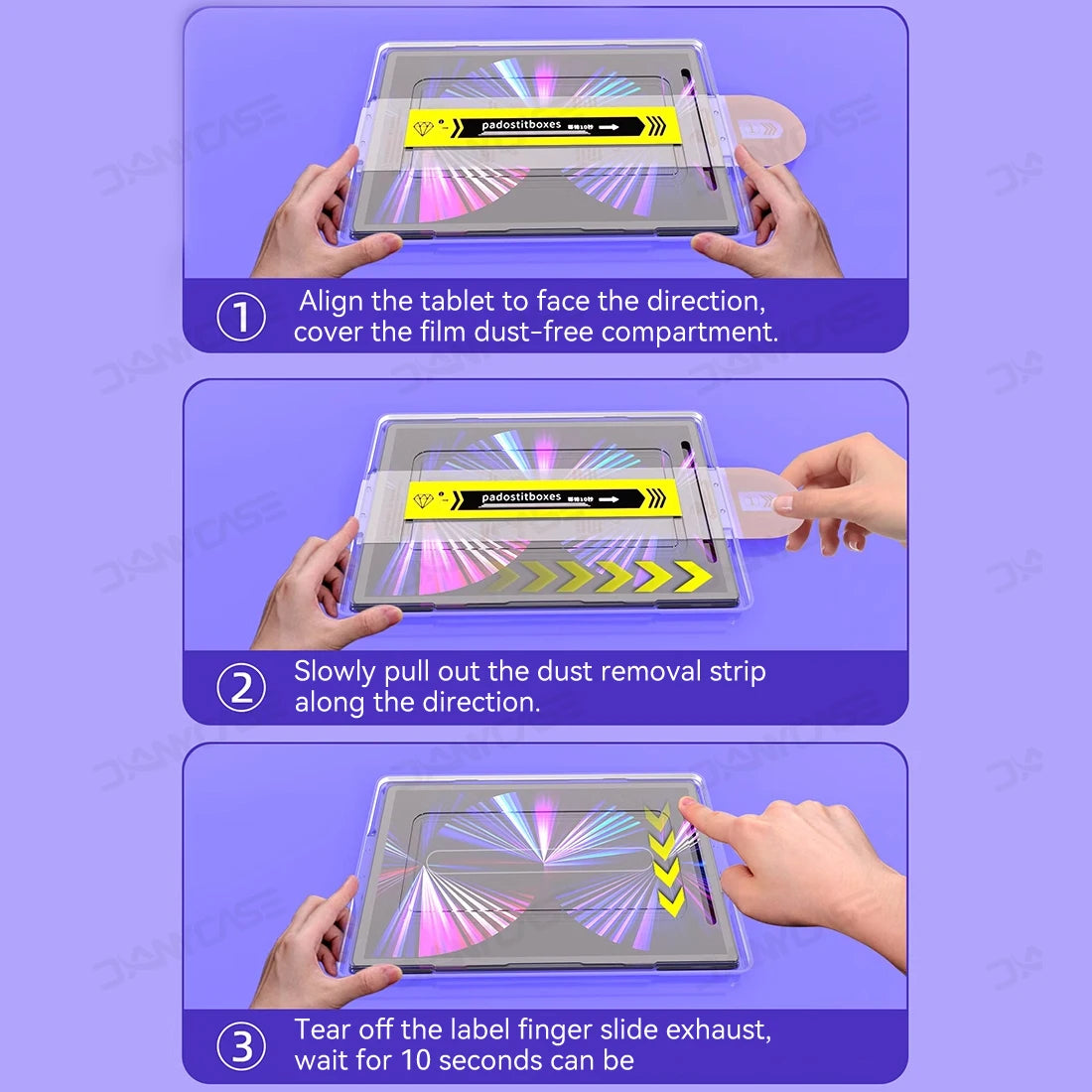 Self Installation IPad Screen Protector Film