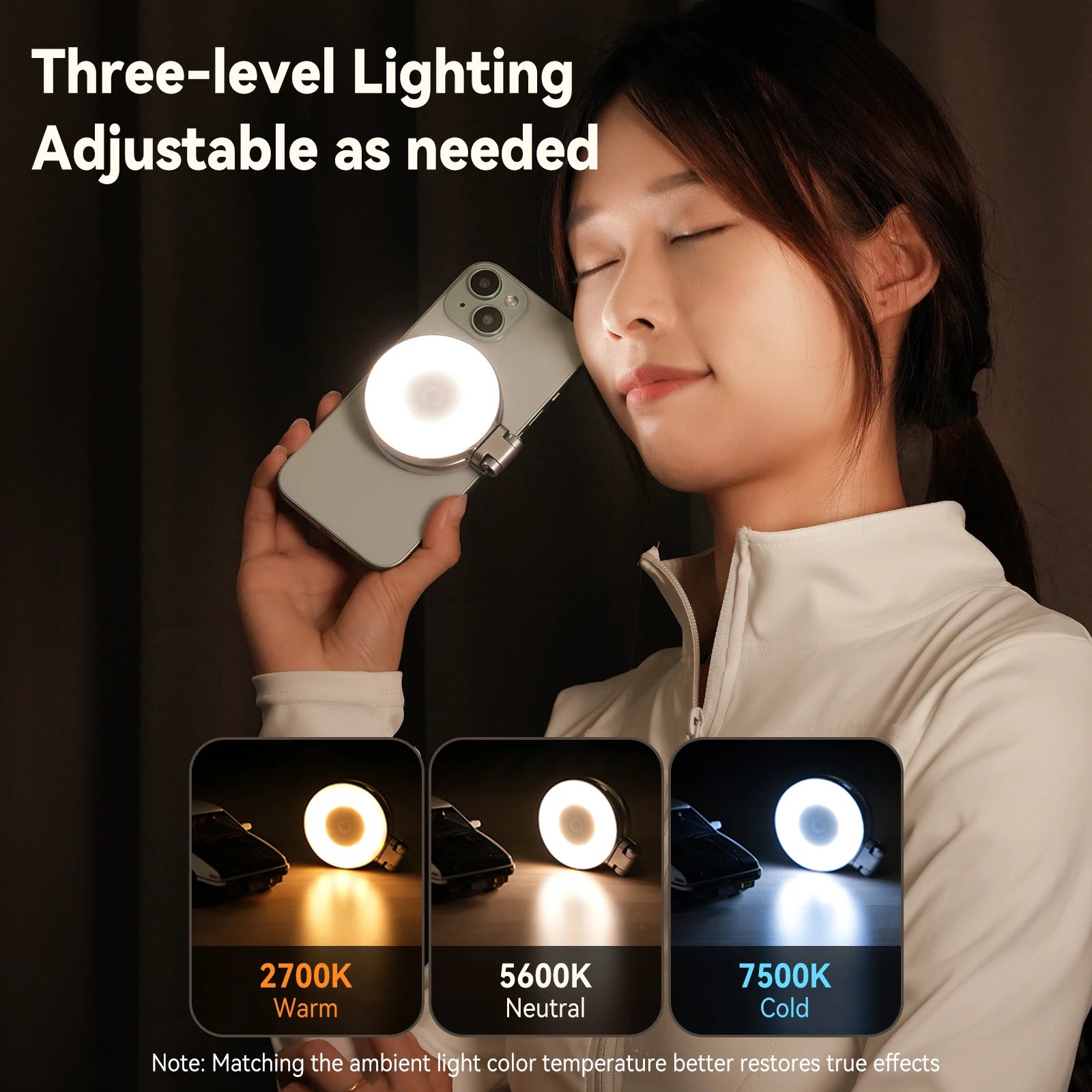 Magsafe Adjustable Selfie Fill Light