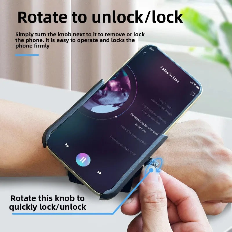 360° Rotatable Armband Phone Holder