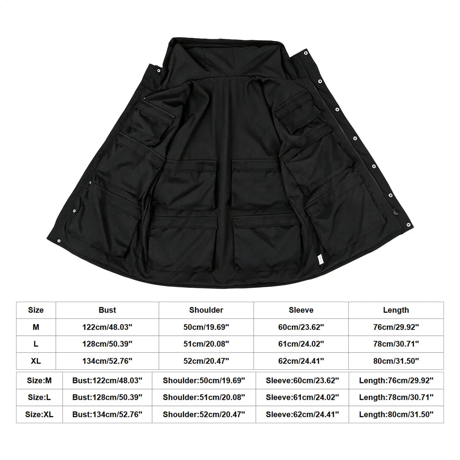 Travel Jacket With Hidden Pockets