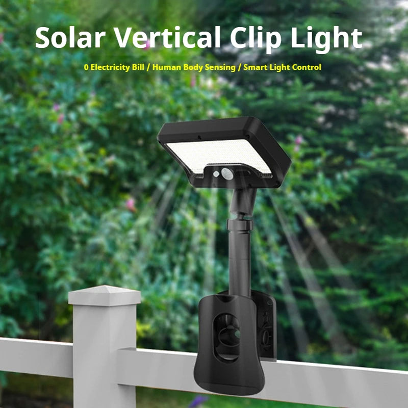 Solar Powered Clip-on Light