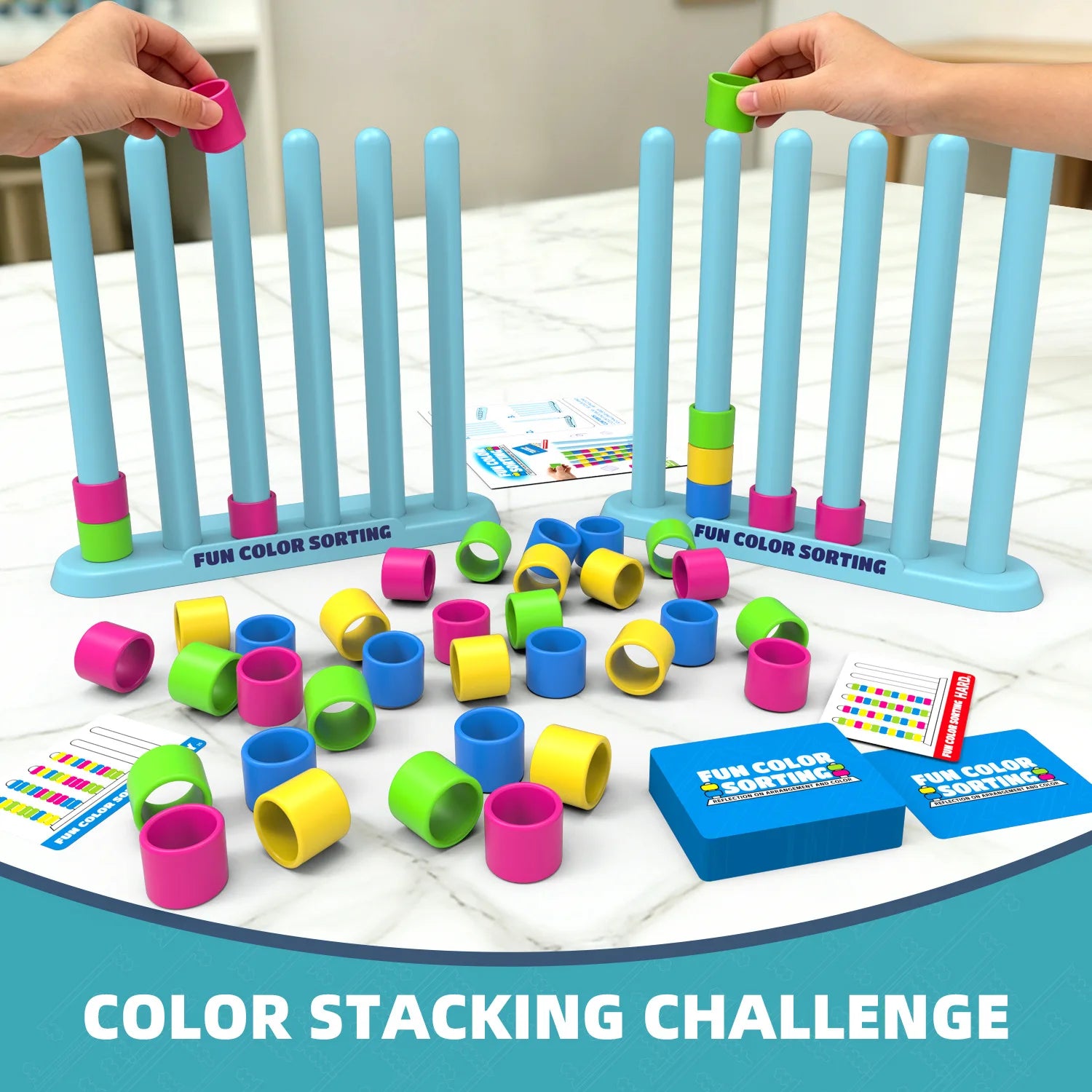 Color Stack Fun Puzzle Game
