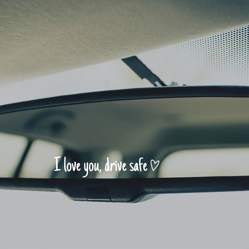 Affectionate Reminder Car Window/Visor Sticker