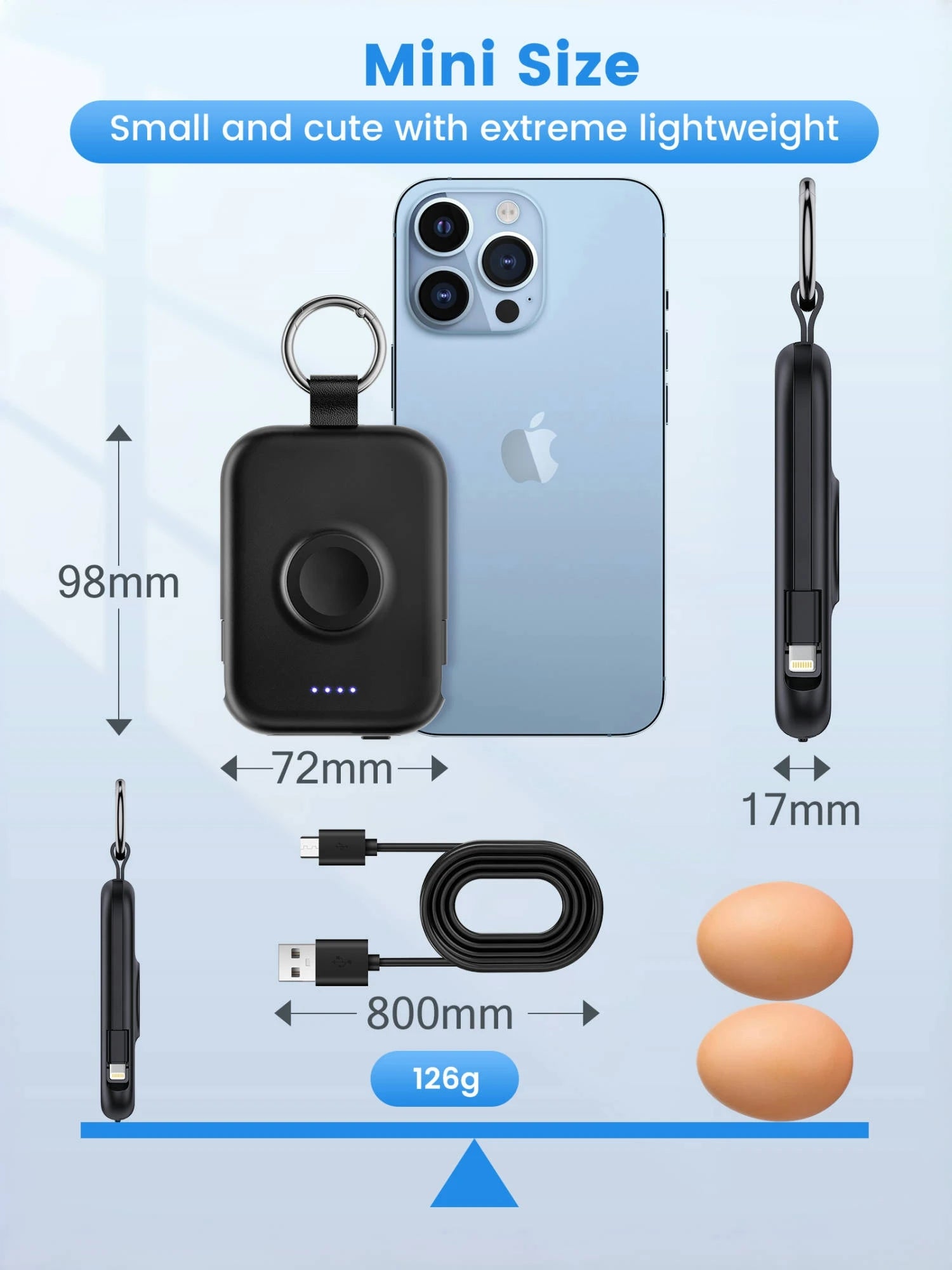 3 in 1 Portable Power Bank