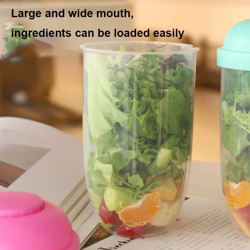 Portable Salad Cup with Fork
