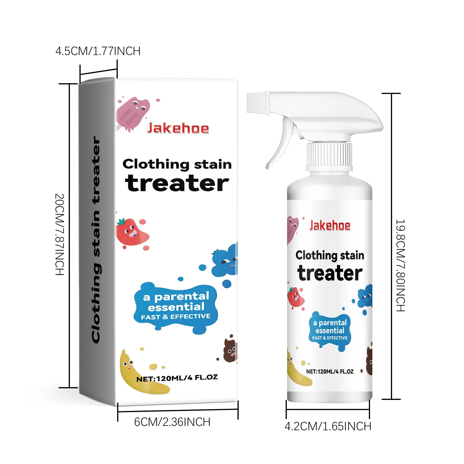 Fabric Stain Treater Spray