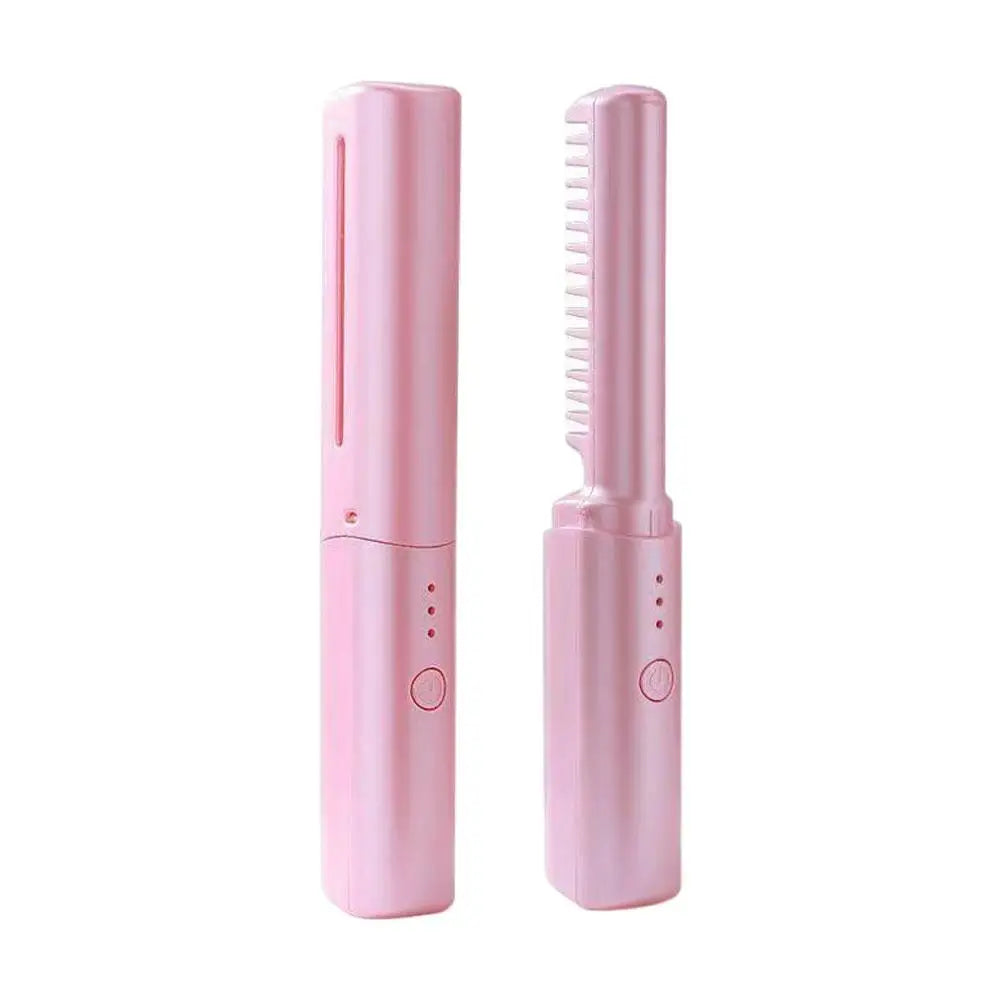 Mini Wireless Hair Straightener