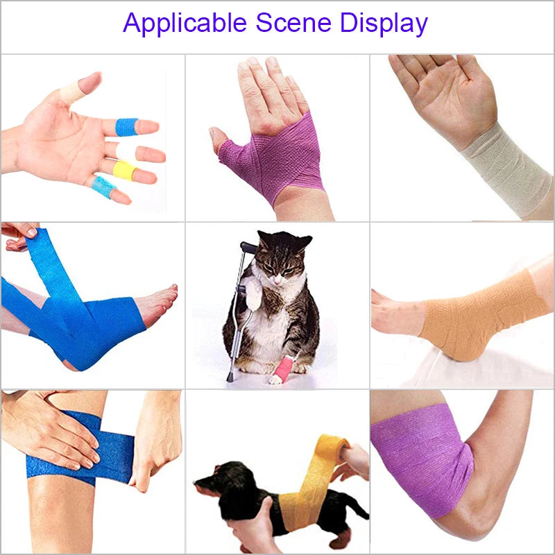 Self-Adhesive Breathable Elastic Bandages