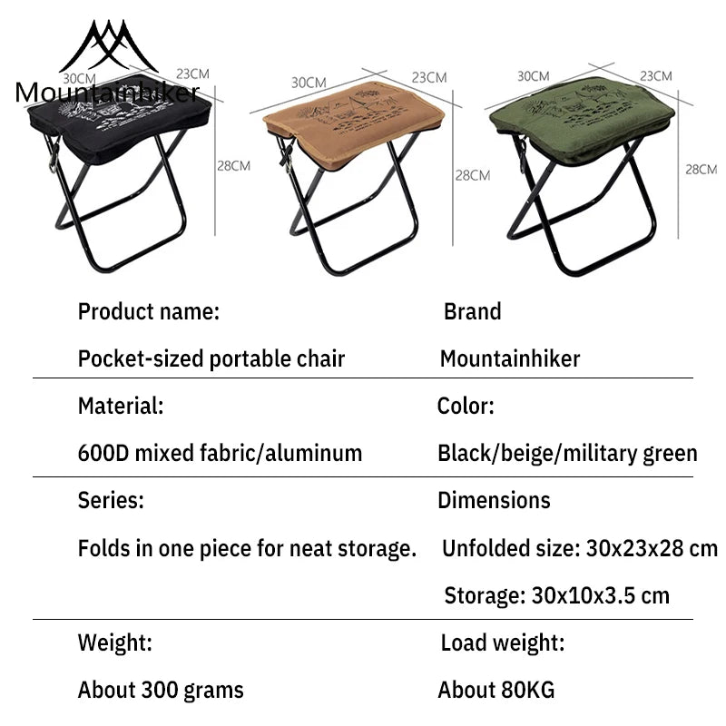 Foldable UltraLite Compact Stool