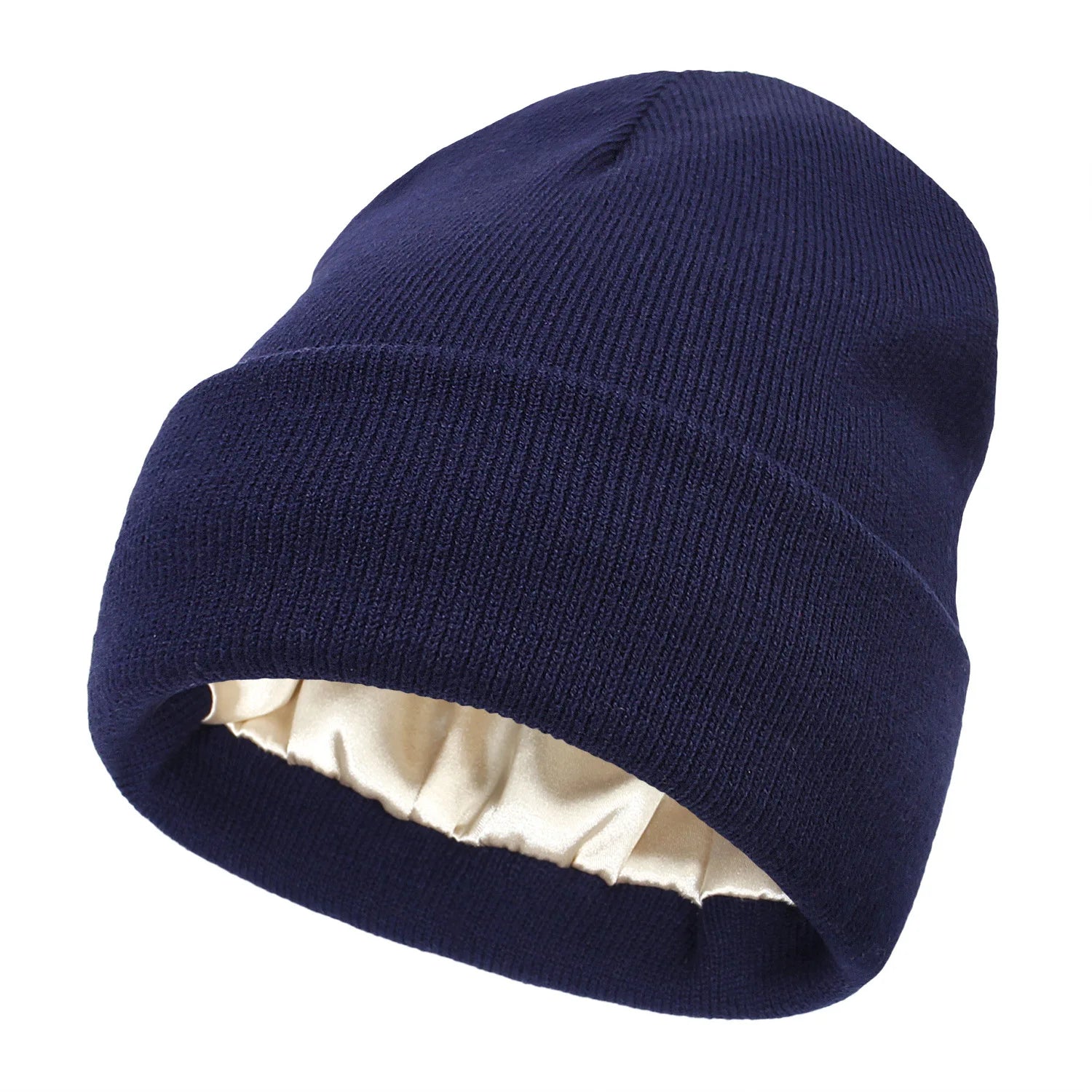 Winter Hat For Women Silk Satin Lined