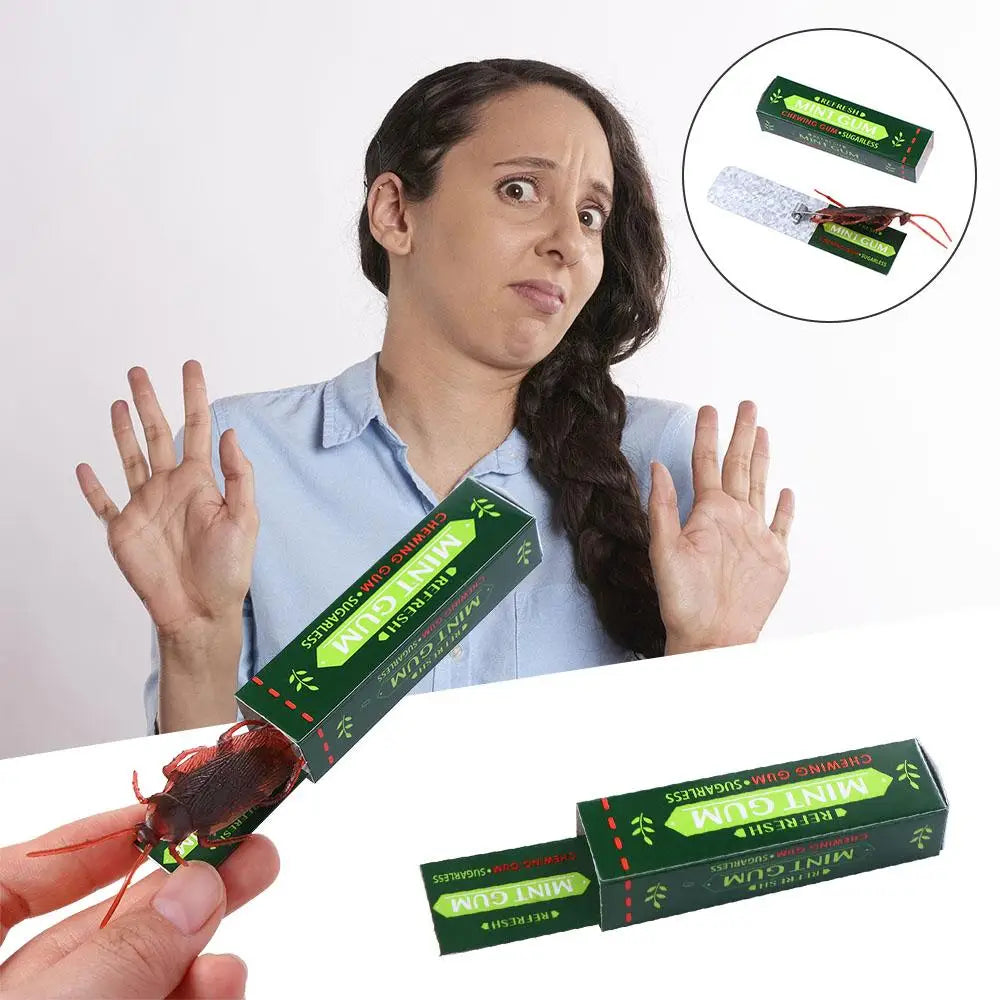 Cockroach Prank Trick Chewing Gum
