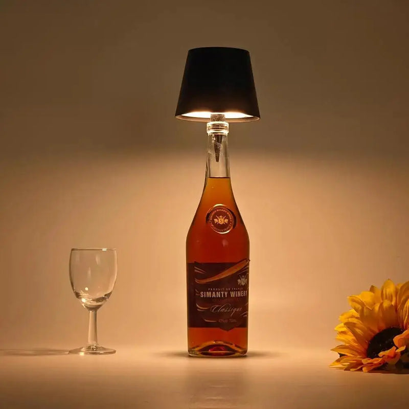 Bottle Top Touch Table Lamp