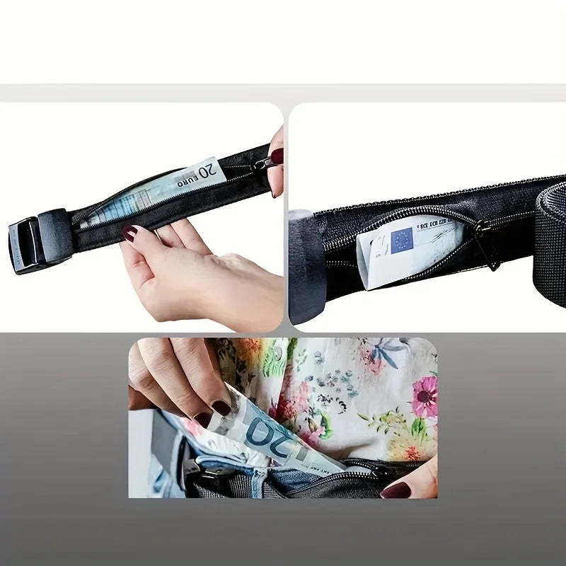 Hidden Portable Waist Belt Bag