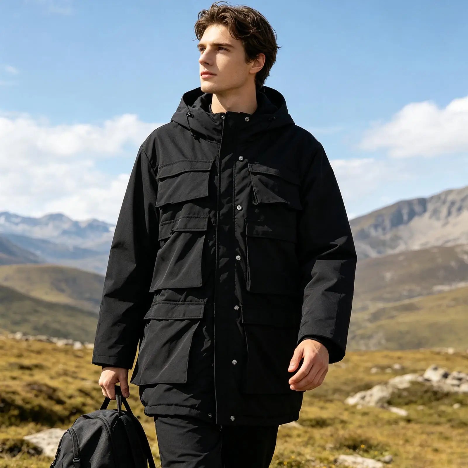 Travel Jacket With Hidden Pockets