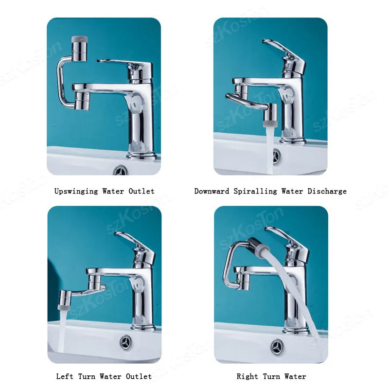 Rotatable Multifunctional Extension Faucet