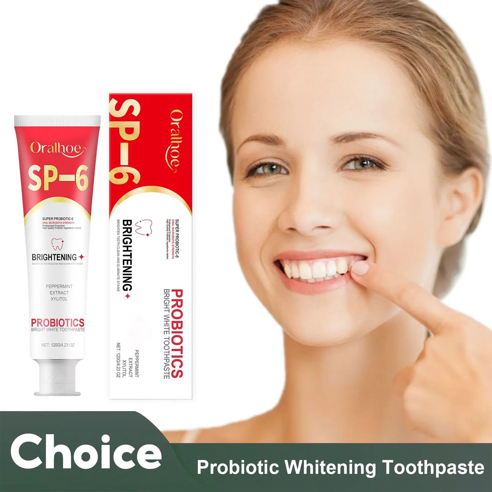 SP-6 Probiotic Whitening Toothpaste